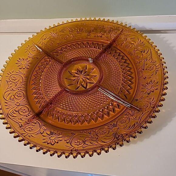 Indiana Glass Tiara Tray - Picture 1 of 7